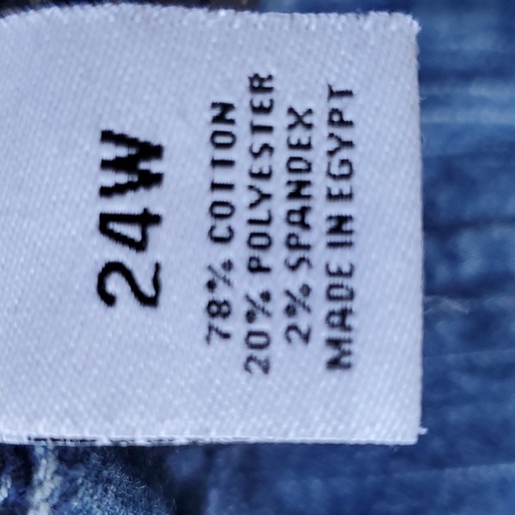 Ruby Rd 78% cotton 4 pocket jeans size 24 inseam 28 - Picture 6 of 8